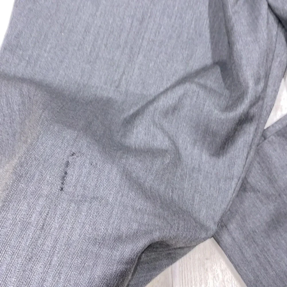 J crew grey wool pants size 32x30